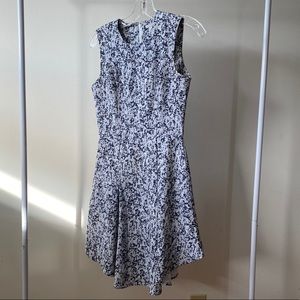 H&M blue patterned Dress 4